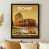 Affiche Rome Vintage