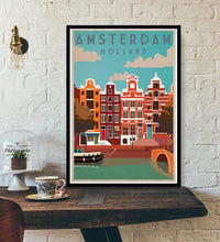 Thumbnail for Affiche Tourisme Amsterdam-Posters-Affiches Ville