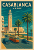 Affiche Casablanca Touristique