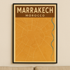 Affiche  Plan Marrakech