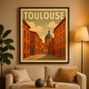 Affiches Toulouse vintage