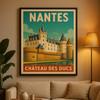 Affiches Nantes Chateau des Ducs