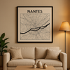 Affiches Nantes Plan
