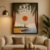 Affiche Bali Illustration