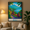 affiche Bali Vintage