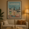 Affiche Vintage Londres