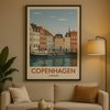 Affiche Quartier Copenhague