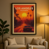 Affiche Los Angeles California
