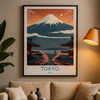 Affiche Tokyo Mont Fuji