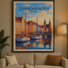 Copenhague Affiche Murale
