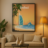 Affiche Voyage Dubai