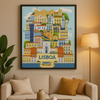 Affiche Lisbonne Vintage