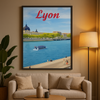 Affiche Illustration Lyon