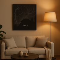 Thumbnail for Affiche Nice Carte