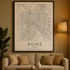 Affiche Plan Rome