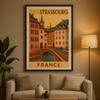 Affiche Arts Déco Strasbourg