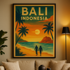Affiche Bali Indonesia