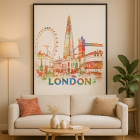Thumbnail for Londons gatukonstposter