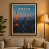 Affiche Tokyo Skyline