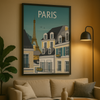 Affiche Graphique Paris