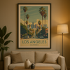 Affiche Los Angeles Art Deco