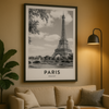 Affiche Vue de Paris