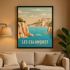 Affiche Calanque Marseille