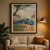 Affiche Art Deco Nice
