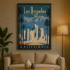 Affiche Vintage Los Angeles