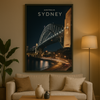 Affiche Sydney Nuit