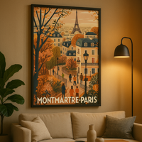 Thumbnail for Affiche Paris Montmartre