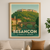 Affiche Besançon Citadelle Vauban